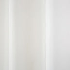 Town & Country Basics Cabana Solid Heavyweight Indoor Outdoor Curtains, Light Filtering Opacity with Grommet Top, Water Repellent, 2-Pack Set, 54"x132", White