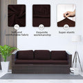 Sofa Covers Stretch Outdoor Cushion Set, 4 to 14 Piece, Anti-Static