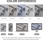 RYB HOME Extra Wide Outdoor Curtains for Patio Waterproof Heavy Duty Thermal Insulated in Summer Full Coverage Privacy for Gazebo, Cabana & Pergola, W100 x L90, Light Grey, 1 Panel
