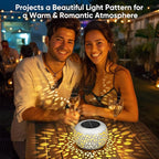 Solar Lanterns Outdoor Waterproof: 2 Pack White Hollow Out Metal Solar Lights - 2 Lighting Colors Outside Garden Yard Porch Indoor Tabletop Retro Decorations - Unique Gifts for Women Mom Wife