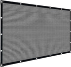 Sun Shade Cloth with Grommets,90% UV Protection Shade Fabric,Pergola Shade Cover Canopy Fence Privacy Screen Balcony,Sunshades for Patio Pergola Garden Backyard Porch Outdoor,Grey-8x8FT