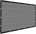 Sun Shade Cloth with Grommets,90% UV Protection Shade Fabric,Pergola Shade Cover Canopy Fence Privacy Screen Balcony,Sunshades for Patio Pergola Garden Backyard Porch Outdoor,Grey-8x16FT