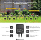 LED Landscape Lighting Kit Outdoor Landscape Lights with Remote Control Dimmable IP66 Waterproof 2700-6500K Spot Lights for Garden Lawn Patio Yard with US Plug 8 Pack