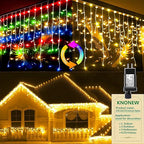 String Lights, 400 LED, 33 ft, Color Changing Warm White to Multicolor