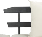 Safavieh PAT6745A Outdoor Collection Tandra Grey Modern Contemporary Daybed Day Bed