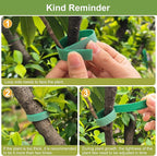 SumDirect Plant Tape 75 ft Plant Ties for Climbing Plants Garden Twist Ties Plants Adjustable Green Garden Tape for Plants, Flowers, Vines and Tree (75 ft x 1/2 in)