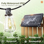 addlon 2 Pack*102FT Solar String Lights Waterproof, Patio Lights Solar Powered - Image 8