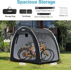 UNP Bike Storage Shed Tent, Portable Outdoor Bike Storage Tent - Image 2