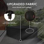 iBirdie Outdoor Patio Furniture Set Covers 110 x 84 inch Waterproof - Image 7