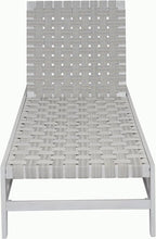 Christopher Knight Home Susua Rope Chaise Lounge with Acacia Wood Frame, Adjustable Backrest Single Lounge Sofa, Patio Sun Lounger Recliner Chair for Poolside Backyard, Gray + Light Gray