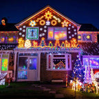 Connectable 200 LED Christmas Lights Indoor Outdoor with Timer, 66FT 13 Modes Multicolor String Lights Waterproof, Twinkle Fairy Lights Plug in Clear Wire for Christmas Tree, Bedroom, Classroom Decor