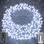 String Lights 196 FT 600 LED Cool White Outdoor IP44 Rated