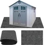 Ogrmar 6 x 8.2 FT Outdoor Storage Shed Mat, Waterproof Storage Shed Flooring Mat by Ogrmar