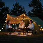 RTTY Classic Series Outdoor String Lights 50 FT Globe LED Patio Lights with G40 Plastic Bulbs,Waterproof Shatterproof Dimmable Connectable Hanging for Backyard Porch Balcony Party Cafe Deck Decor