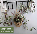 2 Packs Hanging Planters for Indoor Plants up to 6 in., Wall Plant Holder | Plant Hanger Indoor, Wall Planters for Indoor Plants, Hanging Plant (2PK, for 6 inch Pot)