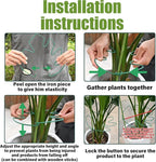5PCS Monstera Plant Support Stem 9 x 7.6 in- Durable Stabilizer Set for Indoor Climbing Plants, Holders for Enhancing Growth, Ideal Gift for Plant Lovers, Fishbone Cactus Stake Garden Tool