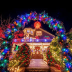 String Lights 163 ft 500 LED Multicolor for Outdoor Use
