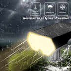 All-New Solar Spot Lights Outdoor Waterproof，20 LEDs Solar Flag Light with 2 Modes,Landscape Spotlights for Pathway, Patio, Garden, Trees ，Pool(2 Pack,Warm Light)