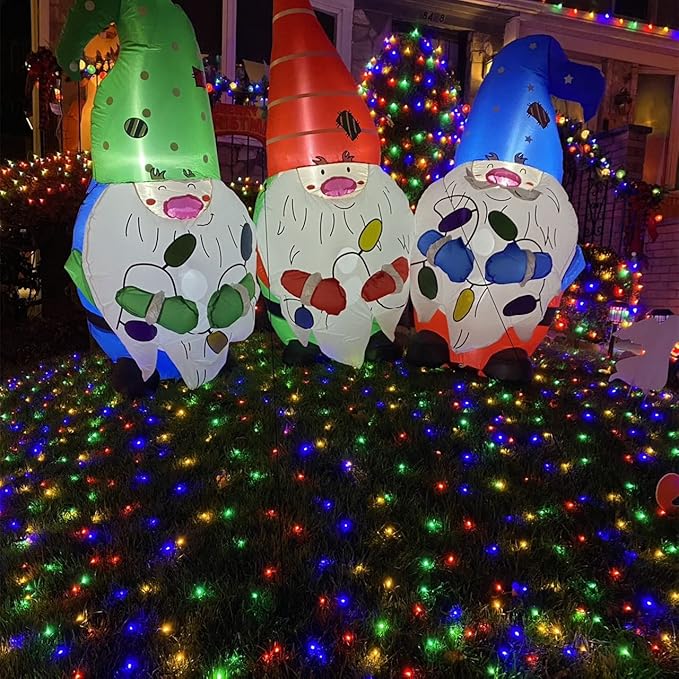 String Lights 200 LED 66ft Multicolor Outdoor Waterproof