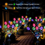 Lmtocs Solar Easter Decorations Outdoor Stake Lights, 2 Packs 16LED Solar Egg Lights for Easter Decor, Waterproof Outdoor Decor for Spring Garden Yard Pathway Lawn