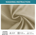 HolidayIdeas Outdoor Curtains for Patio Waterproof-4 Panels Windproof - Image 7