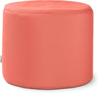 Jaxx Spring Indoor/Outdoor Bean Bag Pouf Ottoman, Flamingo