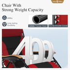 Sophia & William Oversized XXL Zero Gravity Chair, Padded Recliner Outdoor - Image 4