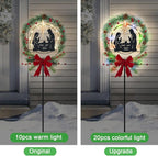 Solar Powered Nativity Scene,Hokfirm Christmas Yard Stakes Outdoor Christmas Decorations Garden Decor for Outside