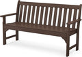 POLYWOOD GNB60MA Vineyard 60" Bench, Mahogany
