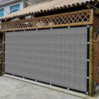 Grey Sun Shade Cloth,Pergola Shade Cover with Reinforced Grommets,90% Shade Fabric Fence Privacy Screen Balcony,Pergola Canopy Garden Carport Porch Deck Patio Shade Cover,10x16FT