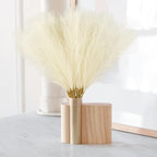 Artificial Pampas Grass Greenery Stems, 50 Pack, 21.6 Inch, Beige