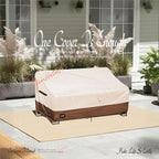 JinHrtoyi 2-Seater Patio Loveseat Cover, 60Wx38Dx35H inches Outdoor Furniture - Image 9