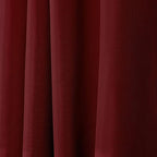 NICOLE MILLER NEW YORK Canvas Indoor/Outdoor Grommet Top Curtain Panel Pair, 54"x108", Red