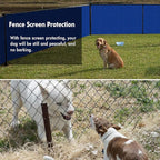 UPGRADE Privacy Screen 6' x 50' Fence Commercial Shade Cover with Brass Grommets Heavy Duty Perfect for Outdoor Back Yard, Blue, Customizable