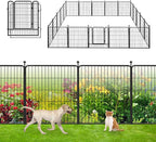 Garden Fence with Gate Metal Fencing by Jhsomdr