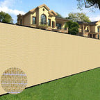 Sunnyglade 6 feet x 50 feet Privacy Screen Fence Heavy Duty Fencing Mesh Shade by Sunnyglade