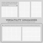 Kozyard Metal Privacy Screen 74" H x 47.2" W Decorative Outdoor Divider - Image 6
