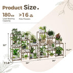 Bamworld 2 Sets of Package Plant Stands Indoor Wood Plant Shelf Outdoor Tiered Plant Rack for Multiple Plants Ladder Plant Holder Plant Table for Plant Pots Boho Home Decor for Gardening Gifts