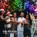 Brizled Color Changing String Lights 98FT 300 LED RGB Christmas Lights Dimmable Multifunctional Christmas Light with Remote for Indoor Outdoor St Patrick's Day Easter Halloween Xmas Tree Holiday Party