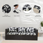 Cushion Covers 8 Pack, Stretch Fit for 20-27 Inch Patio Cushions