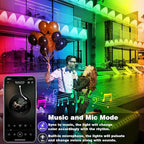 FBZ 300FT Permanent Outdoor RGB Lights - IP67 Waterproof with Smart App Control Remote,DIY Scene Modes, Music Synchronization,Eaves Lights for Garden Decor,Deck,Christmas