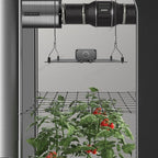 AC Infinity Grow Tent Trellis Netting 3x3', Heavy-Duty Elastic Plant Net with Steel Hooks, Flexible Hydroponics Support for Grow Tents, Gardening, and Horticulture