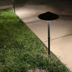 Lumina Lighting® 3W Landscape Lighting 12V Landscape Lights Low Voltage Landscape Path Lights Warm White Waterproof Outdoor Replaceable G4 LED Bulb for Garden Pathway Lawn Yard (Black, 8-Pack)