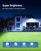 DEWENWILS 2-Pack 65W LED Flood Light Outdoor, 6670 LM Super Bright Security Lights Switch Controlled, IP65 Waterproof, 5000K Flood Lights Outdoor for Yard, Garage, Garden, UL Listed