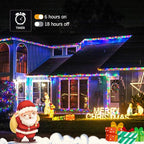 String Lights 163 ft 500 LED Multicolor for Outdoor Use