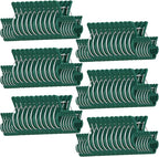 120 Pcs Plant Support Clips,Flower and Vine,Garden Tomato Plant Support Clips for Supporting Stems,Vines Grow Upright Climbing,Tool for Straightening,Tomato Cage,Trellis. 2 Sizes in one Pack