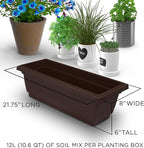 Outland Living 4-Ft Raised Garden Bed - Vertical Garden Freestanding Elevated Planters 4 Container Boxes - Good for Patio Balcony Indoor Outdoor - Perfect to Grow Vegetables Herbs Flowers