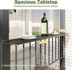 Aoxun 12x6 FT Hardtop Grill Gazebo with 2 Side Shelves & Hooks for Outdoor Grill, Outdoor BBQ Gazebo Canopy with Sloping Steel Roof, Permanent Metal Gazebo for Patio, Backyard, Lawn, Deck