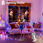 String Lights, 328 Ft 1000 LED Multicolor Indoor/Outdoor