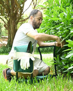 KVR Garden Bench for Kneeling and Sitting Foldable Garden Kneeler and Seat Heavy Duty,Gardner Gifts Ideas for Women Mom Grandma